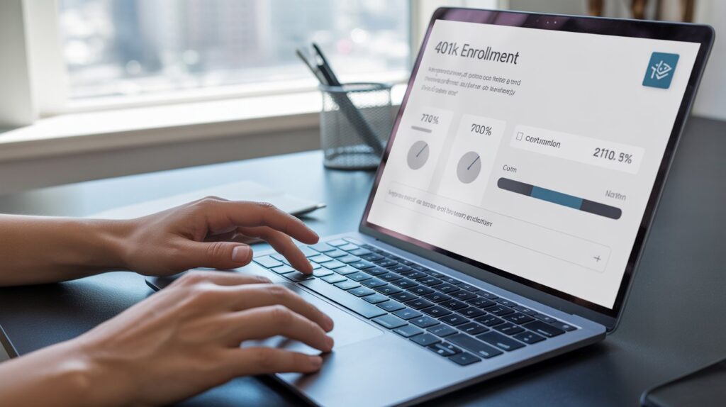 Automatic enrollment 401k plan increasing employee retirement savings participation rates