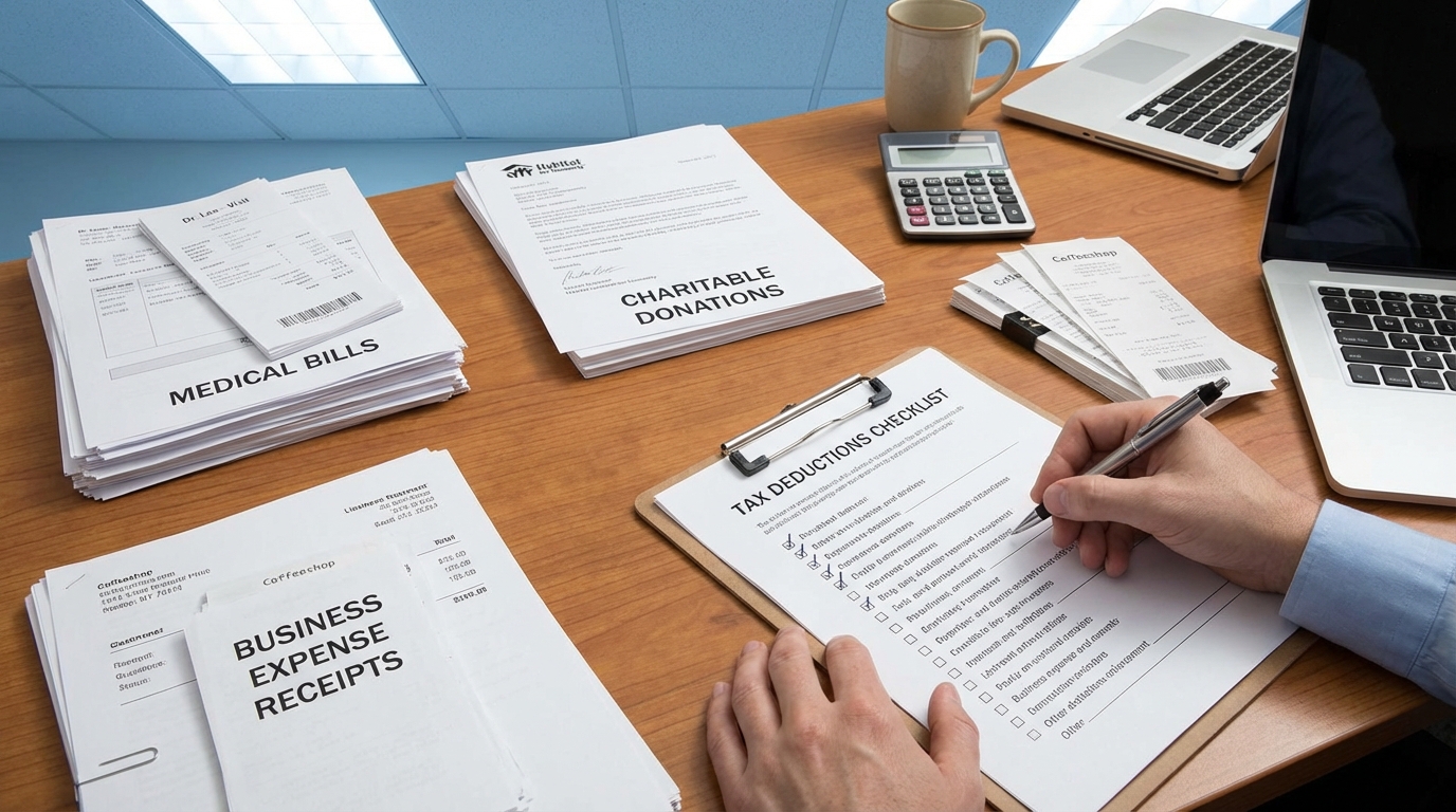 Tax deductions checklist to maximize refund